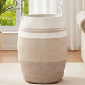 Large Woven Cotton Laundry Hamper