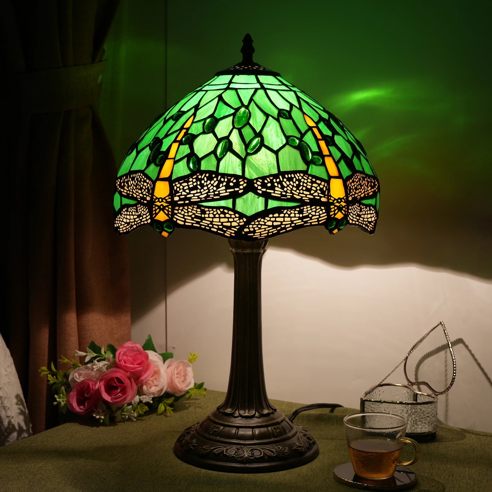Tiffany Table Lamp Stained Glass