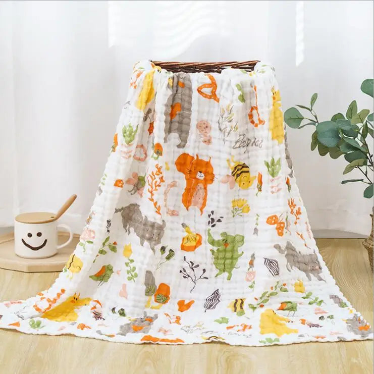 Kids Muslin Cotton Sleeping Blanket