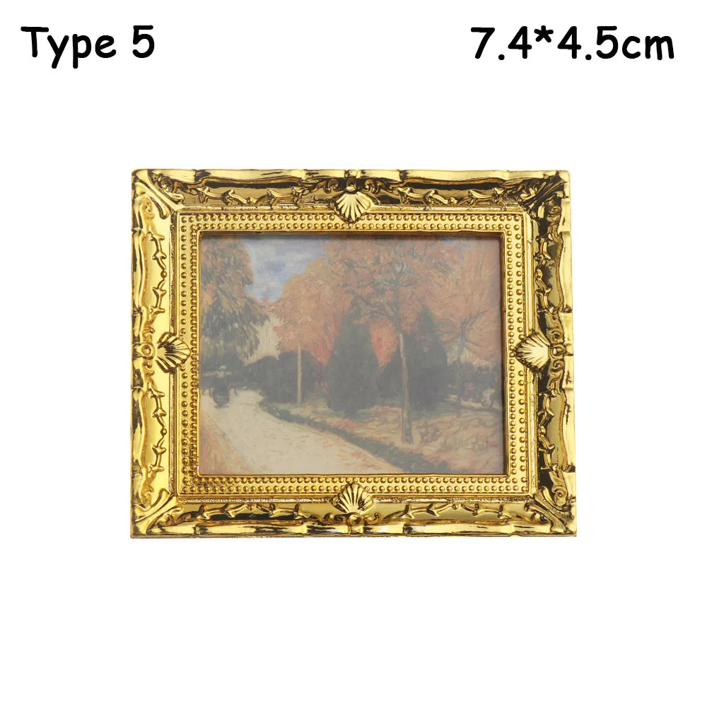 Vintage Miniature Framed Photos