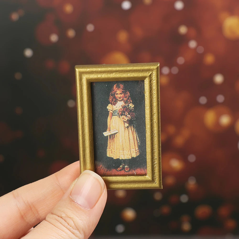 Vintage Miniature Framed Photos