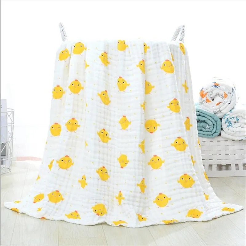 Kids Muslin Cotton Sleeping Blanket