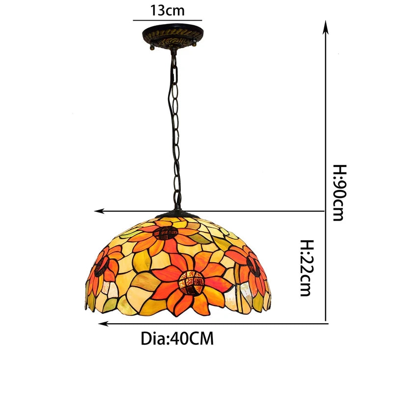 Sunflower Hanging Light