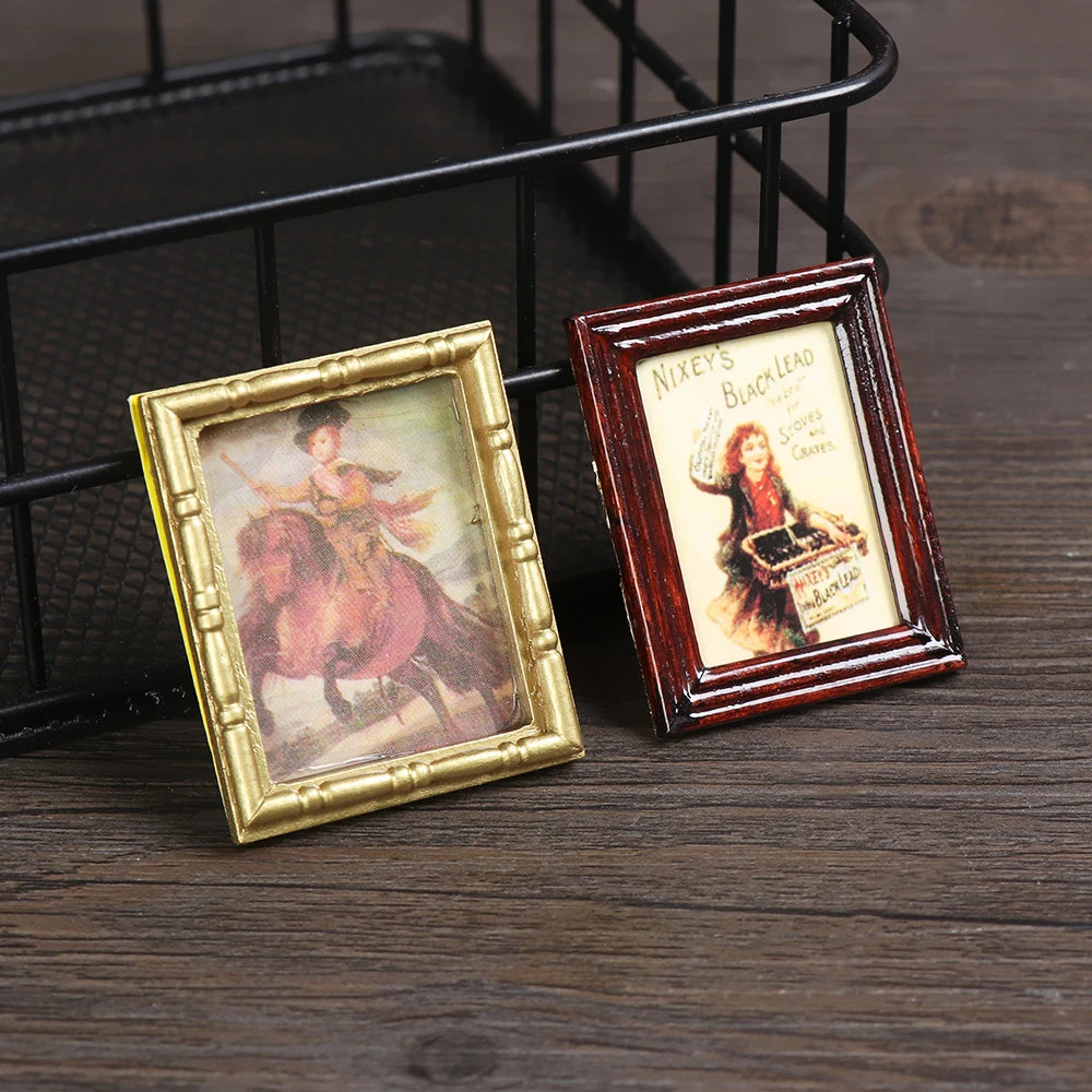 Vintage Miniature Framed Photos