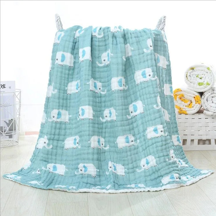 Kids Muslin Cotton Sleeping Blanket