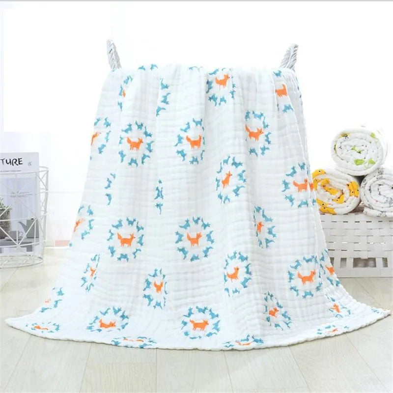 Kids Muslin Cotton Sleeping Blanket