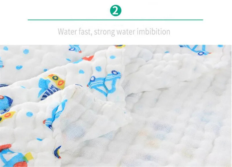 Kids Muslin Cotton Sleeping Blanket