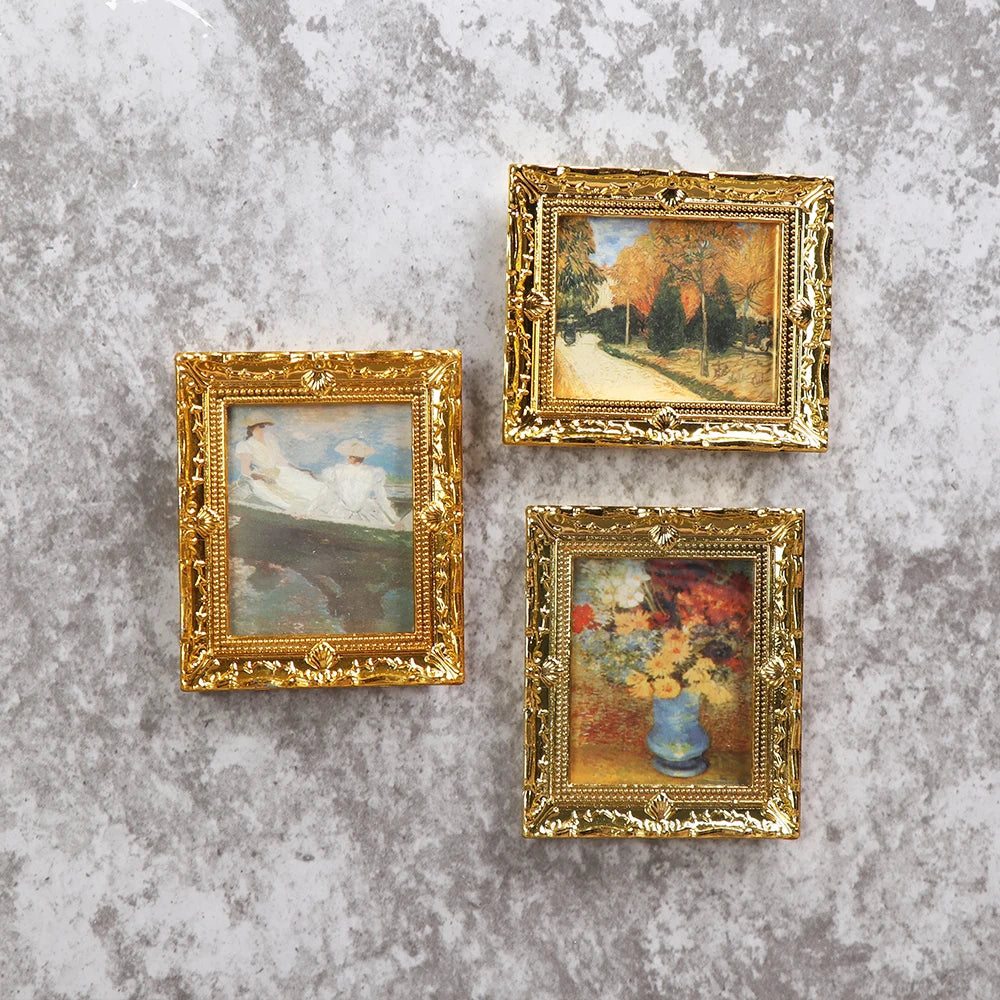 Vintage Miniature Framed Photos