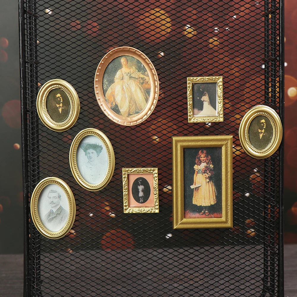 Vintage Miniature Framed Photos