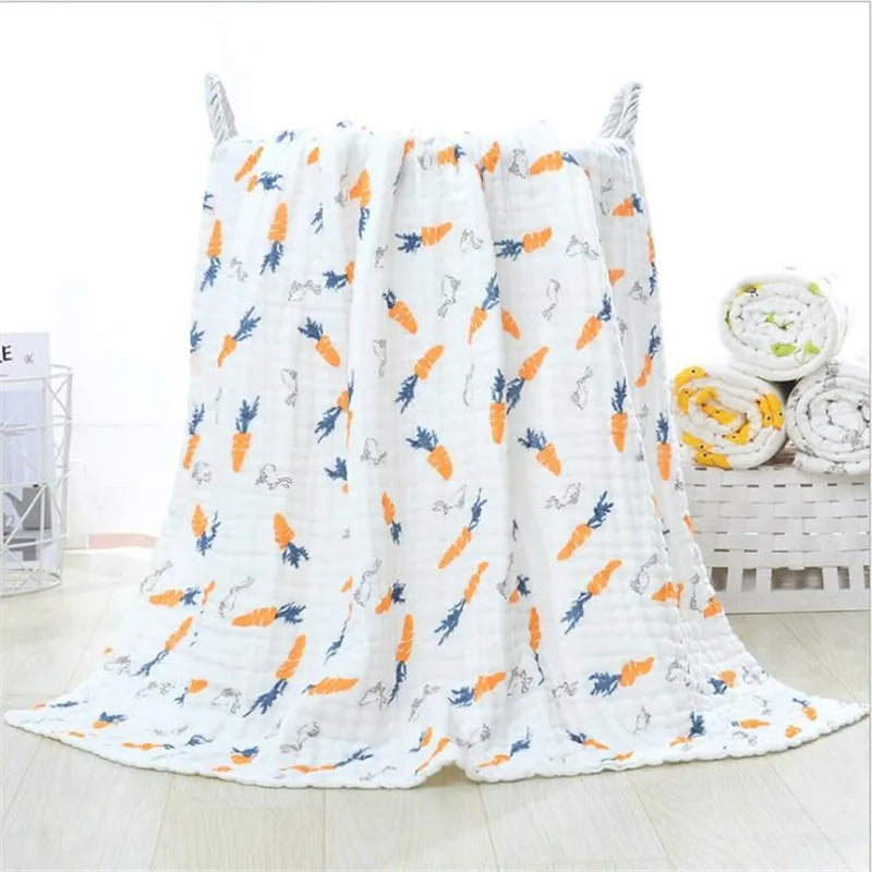 Kids Muslin Cotton Sleeping Blanket