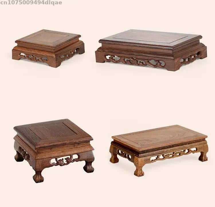 Wooden Display Pedestal