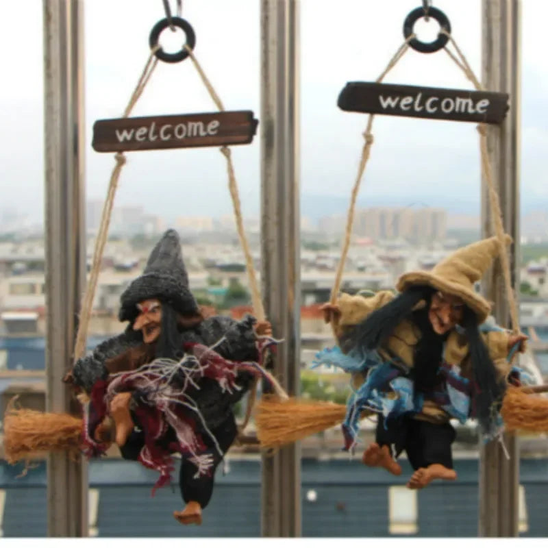 Welcome Hanging Witch