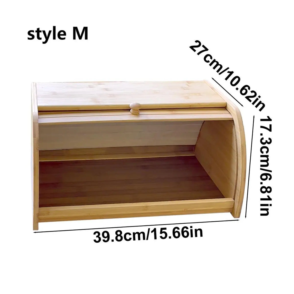Bamboo Bread Box