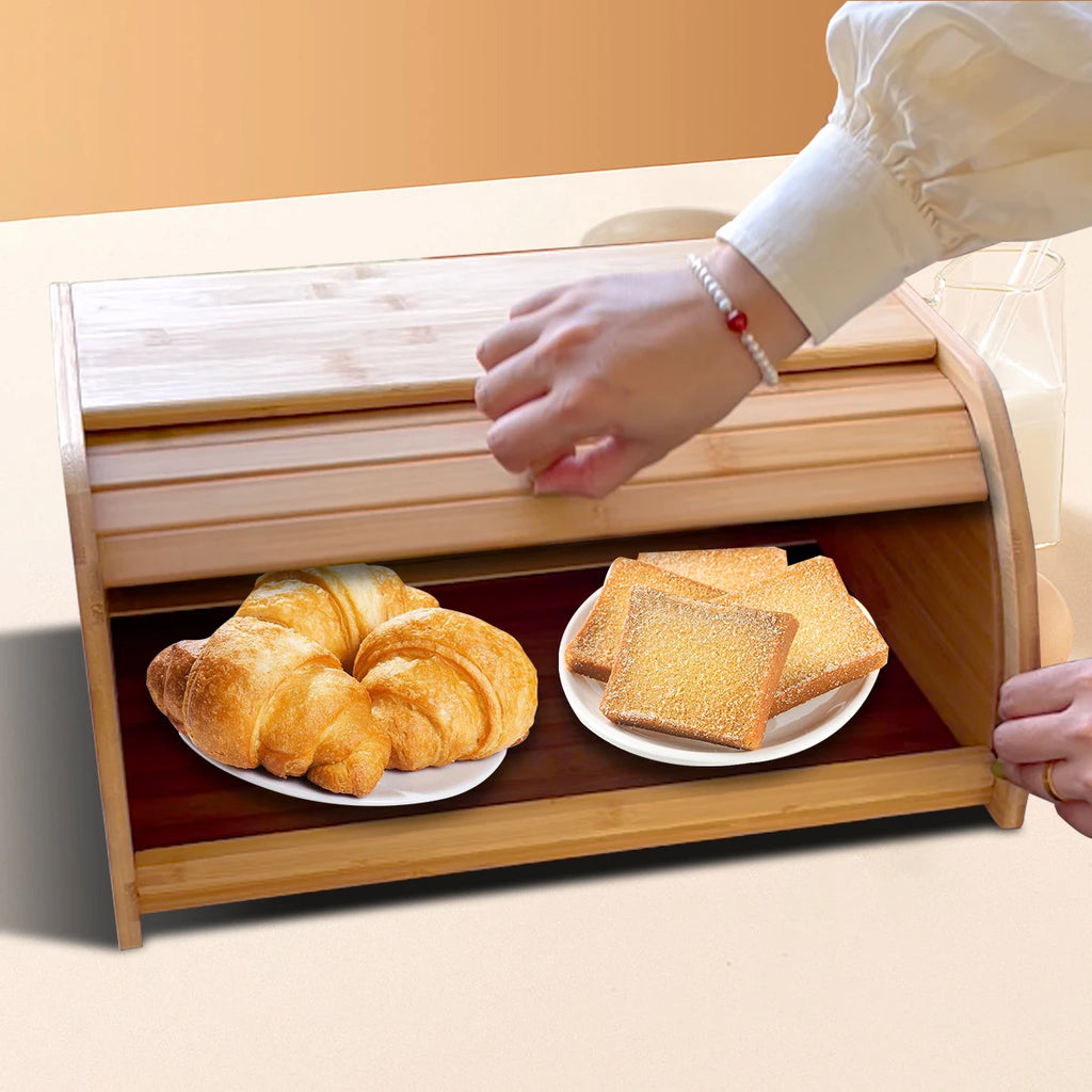 Bamboo Bread Box