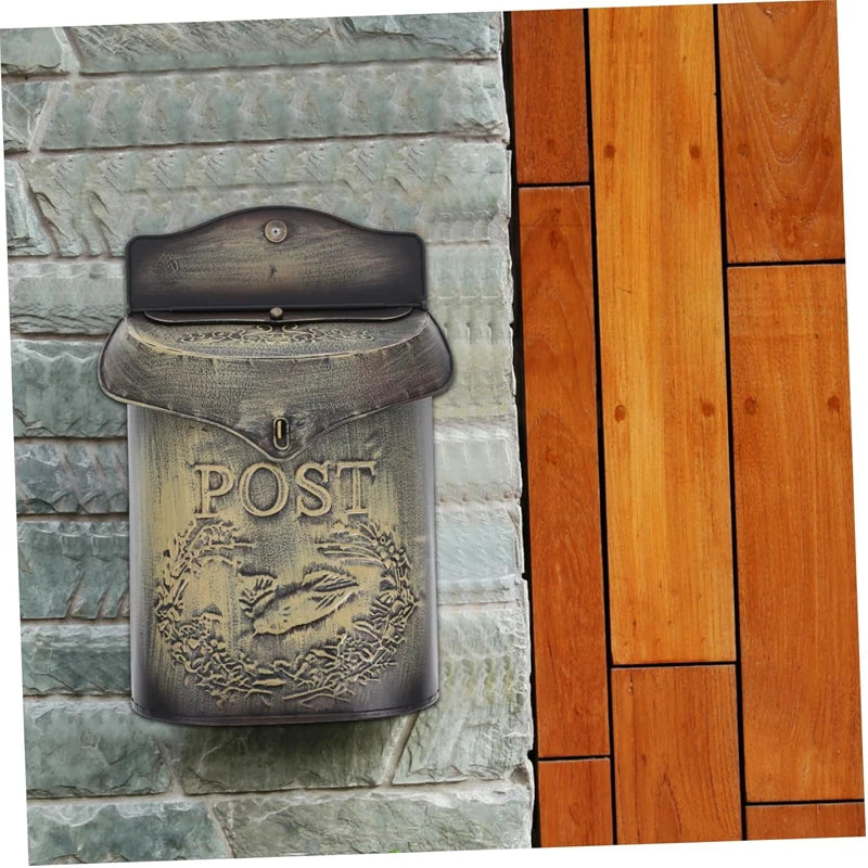 Vintage European Rural MailBox