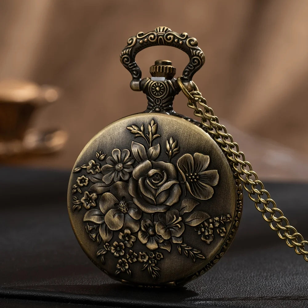 Vintage Bronze Pocket Watch