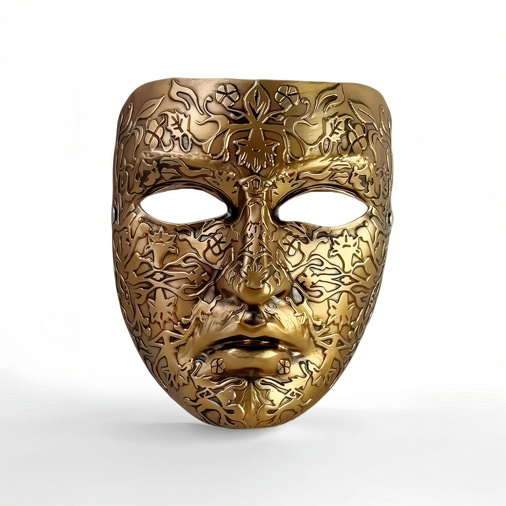 Gold Handmade Mask