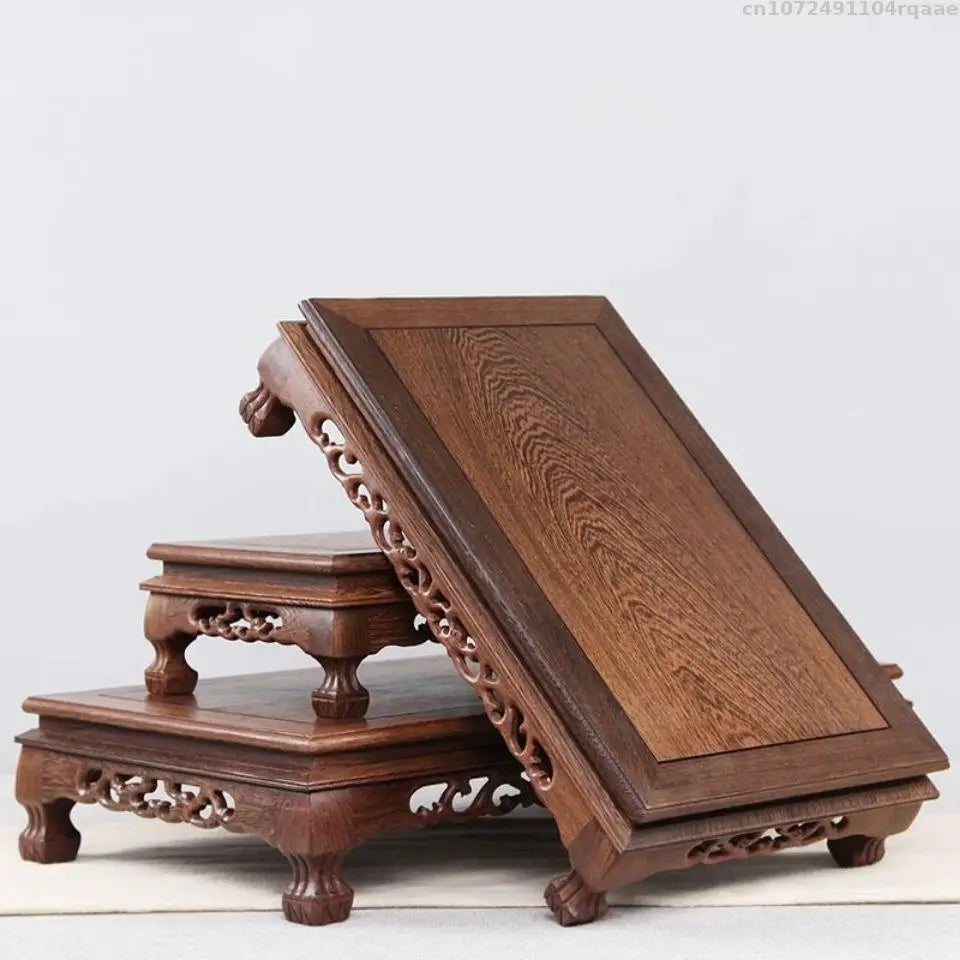 Wooden Display Pedestal