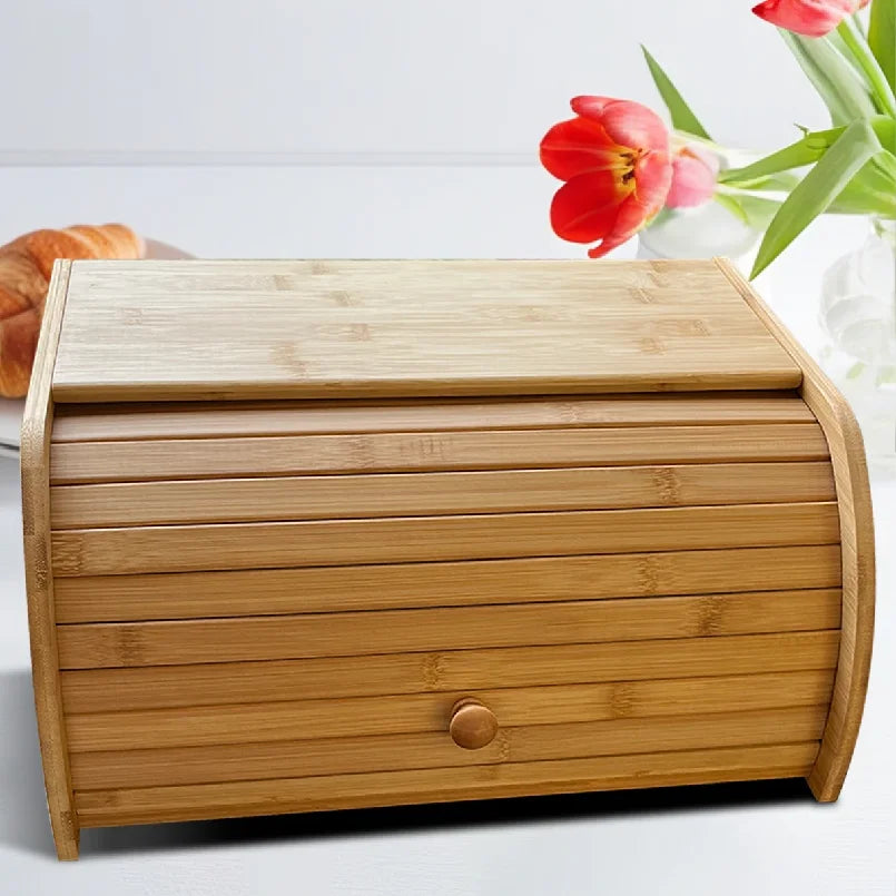 Bamboo Bread Box