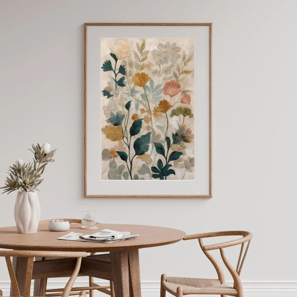 Floral Wall Art (no frame)