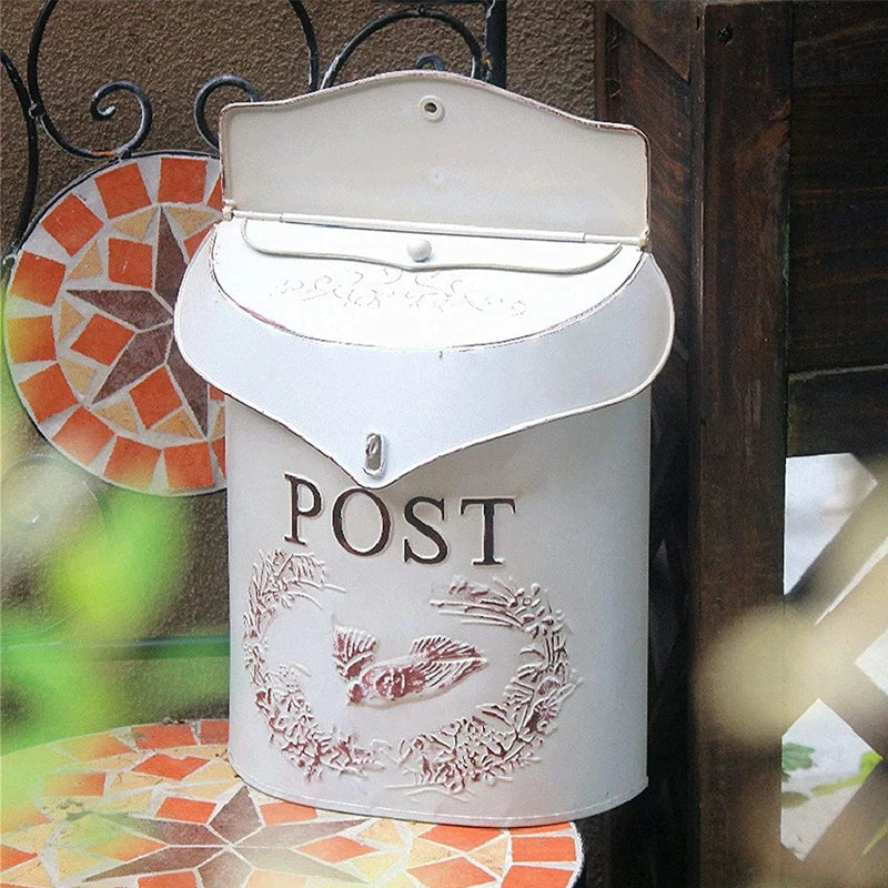 Vintage European Rural MailBox