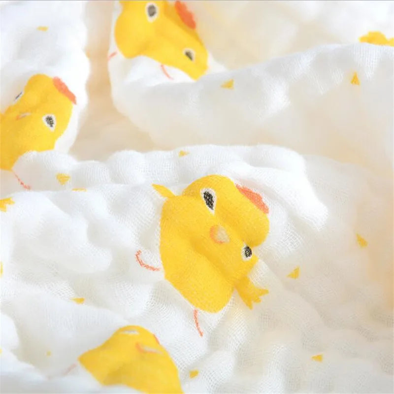 Kids Muslin Cotton Sleeping Blanket
