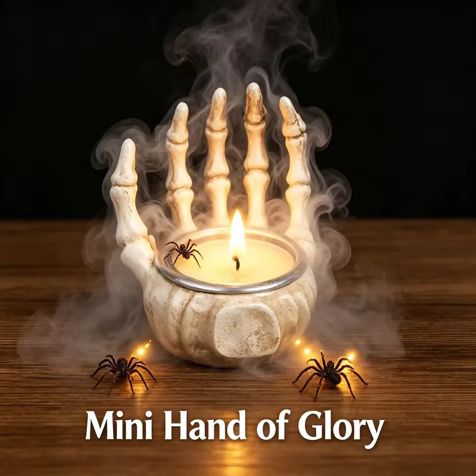Skull Candle Holder