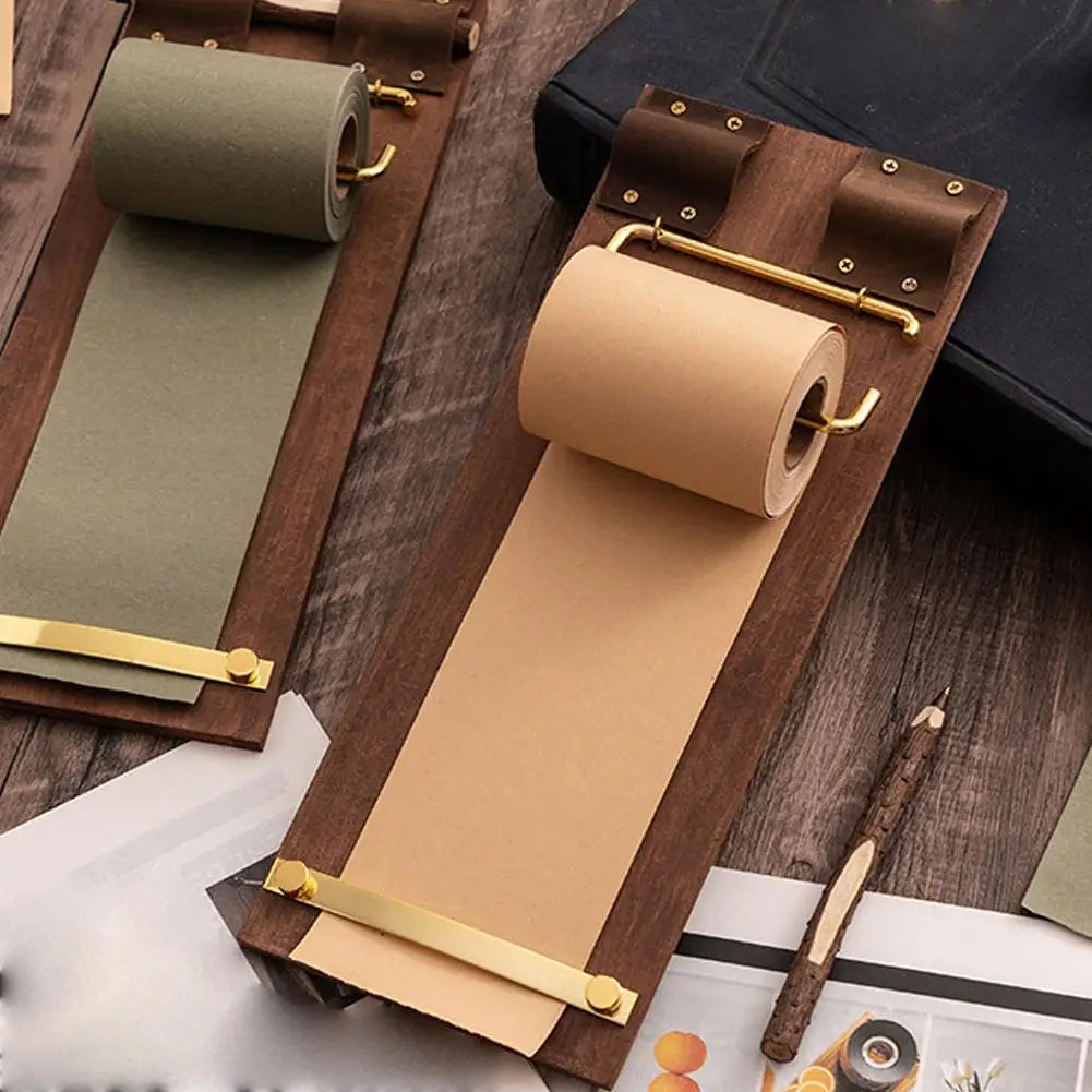 Vintage style Wooden Memo Pad