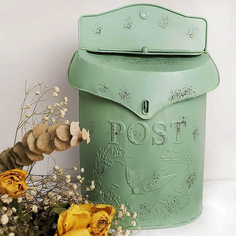 Vintage European Rural MailBox