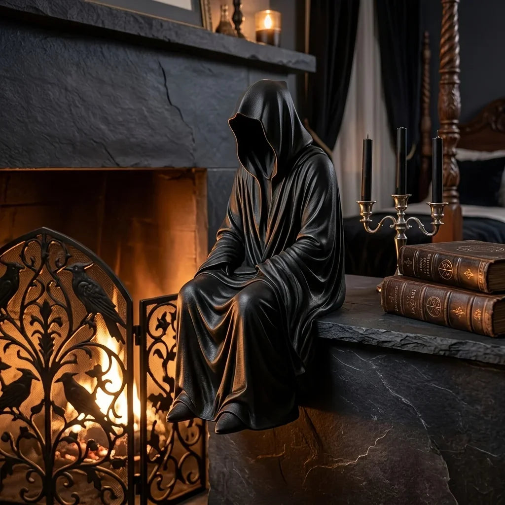 Grim Reaper Setting Statue