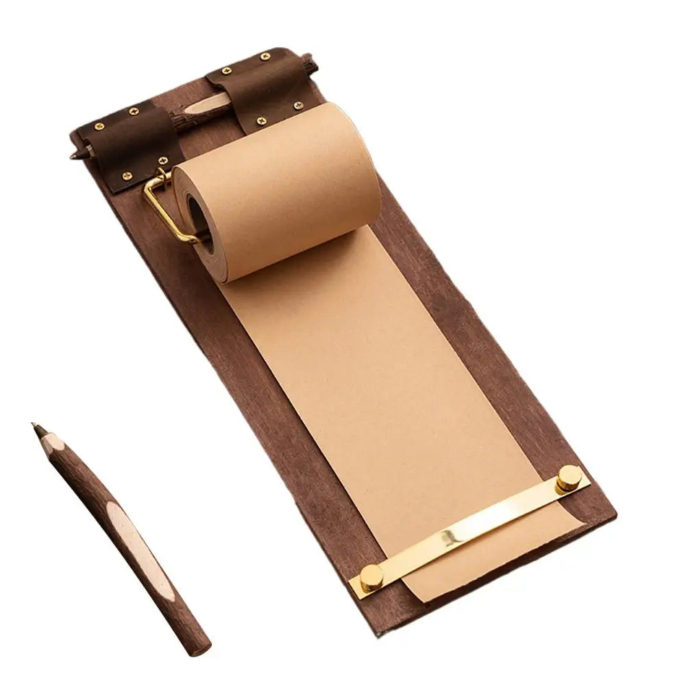 Vintage style Wooden Memo Pad