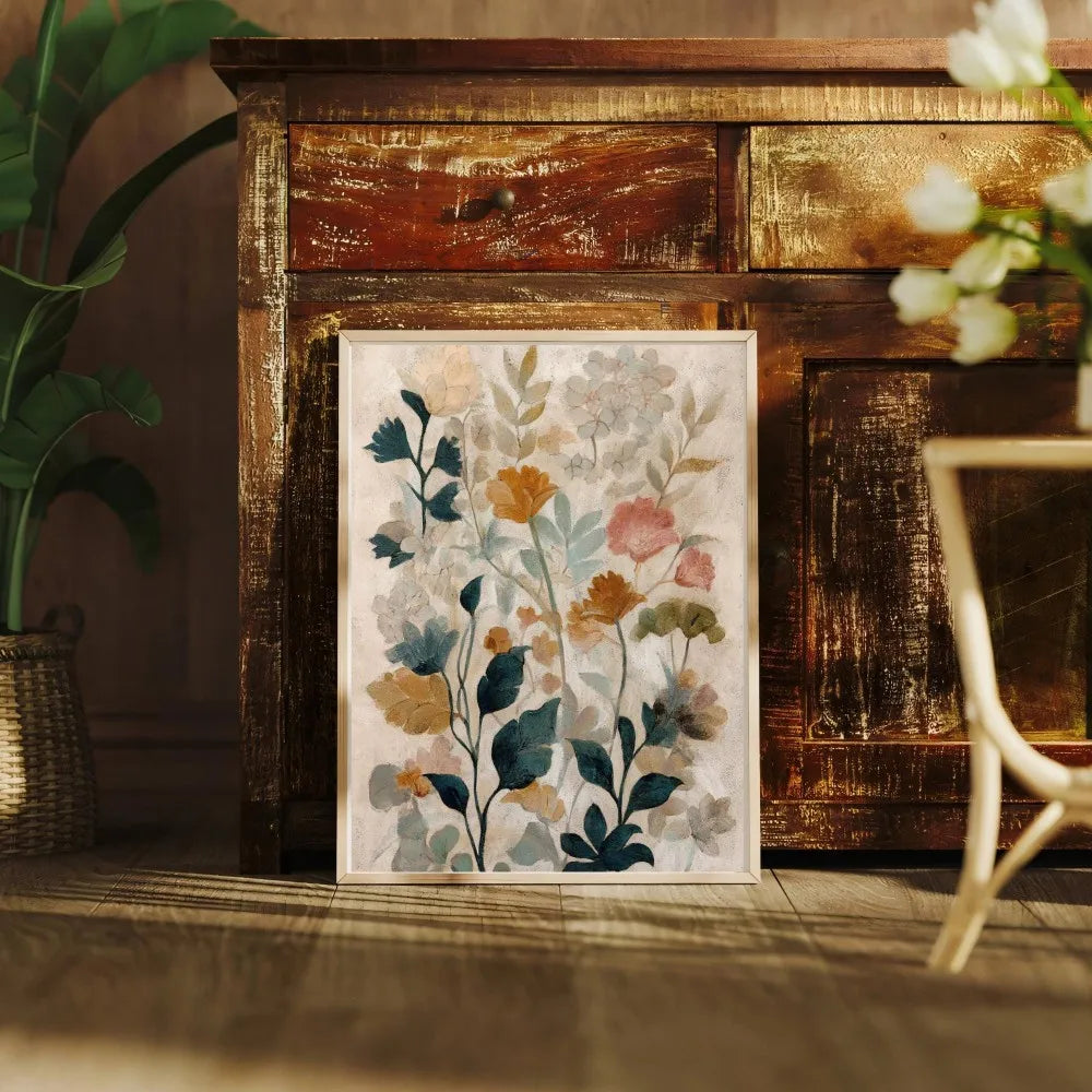 Floral Wall Art (no frame)