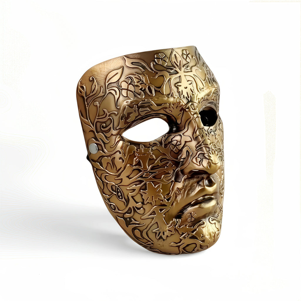 Gold Handmade Mask