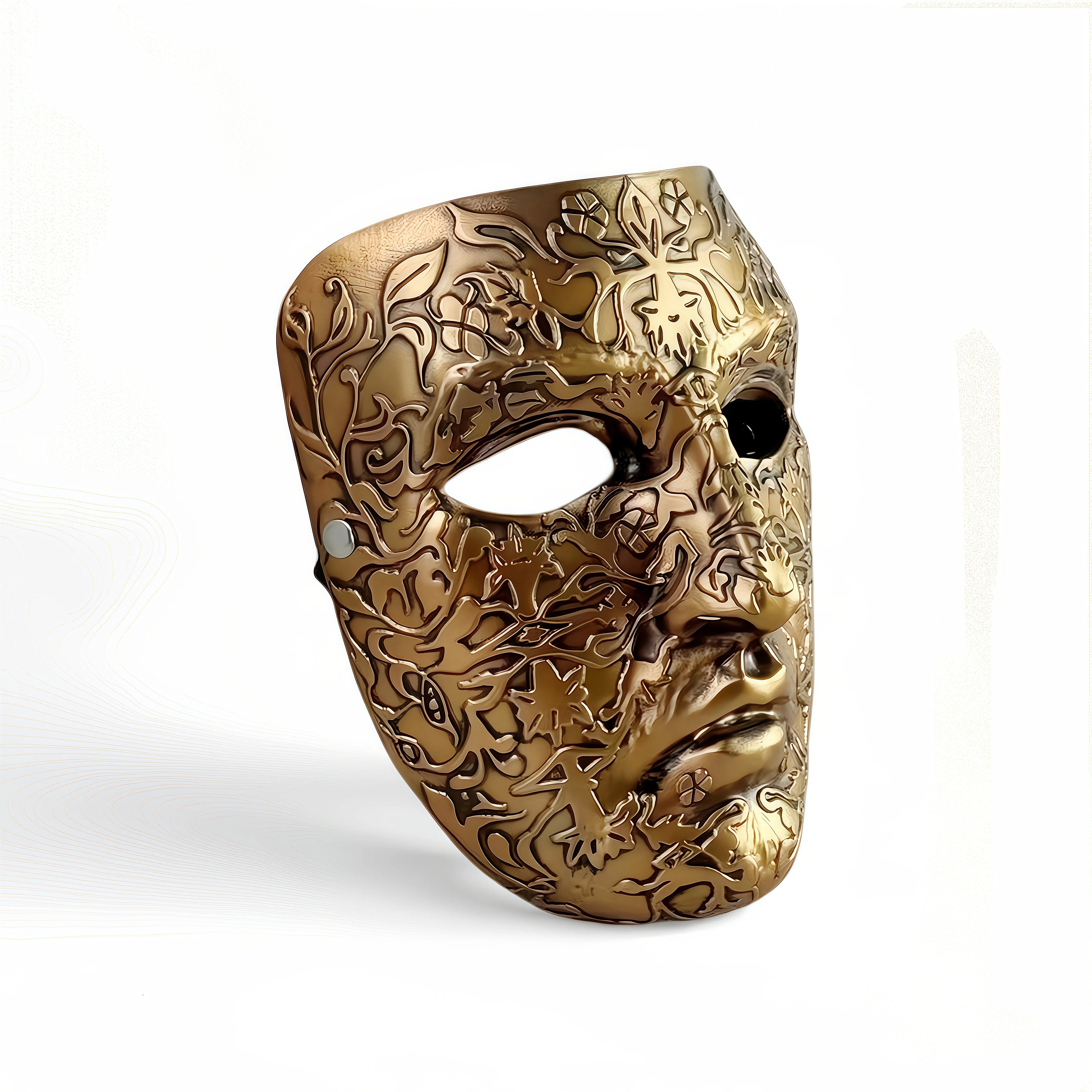Gold Handmade Mask