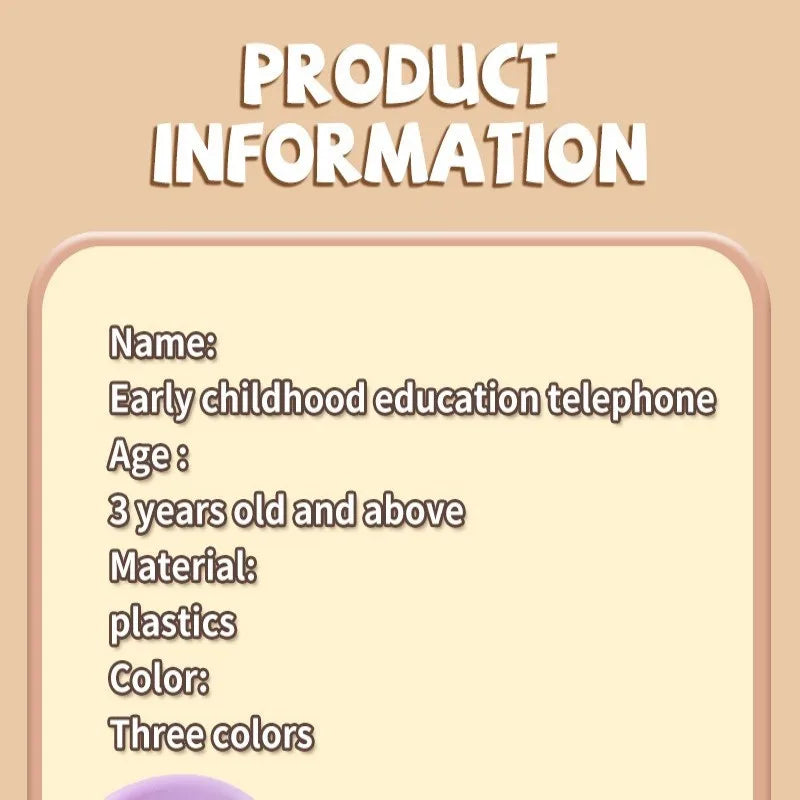 Childs Phone Toy