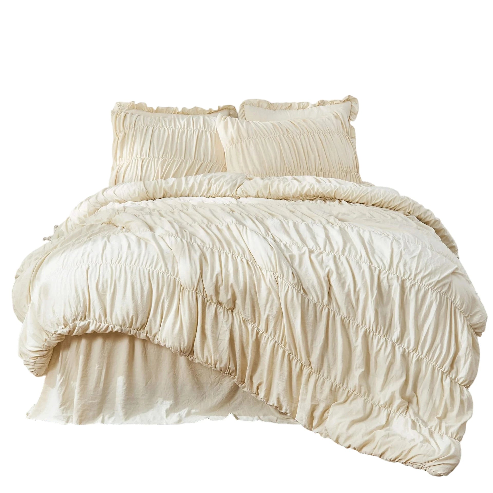 Ruched Comforter set
