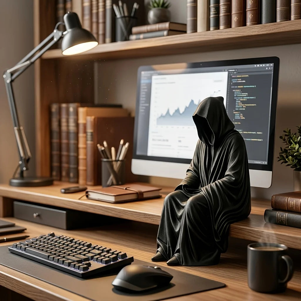 Grim Reaper Setting Statue