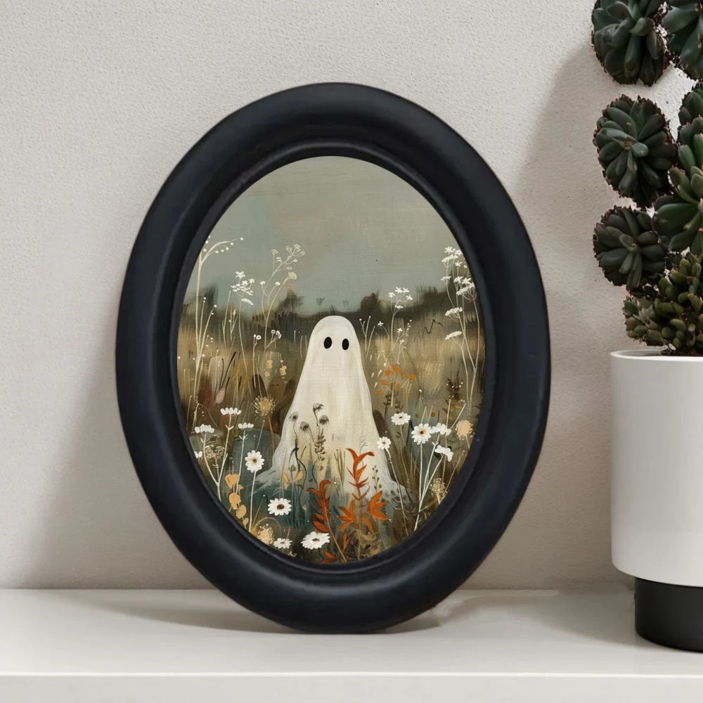 Ghost in a Flower Cluster frame