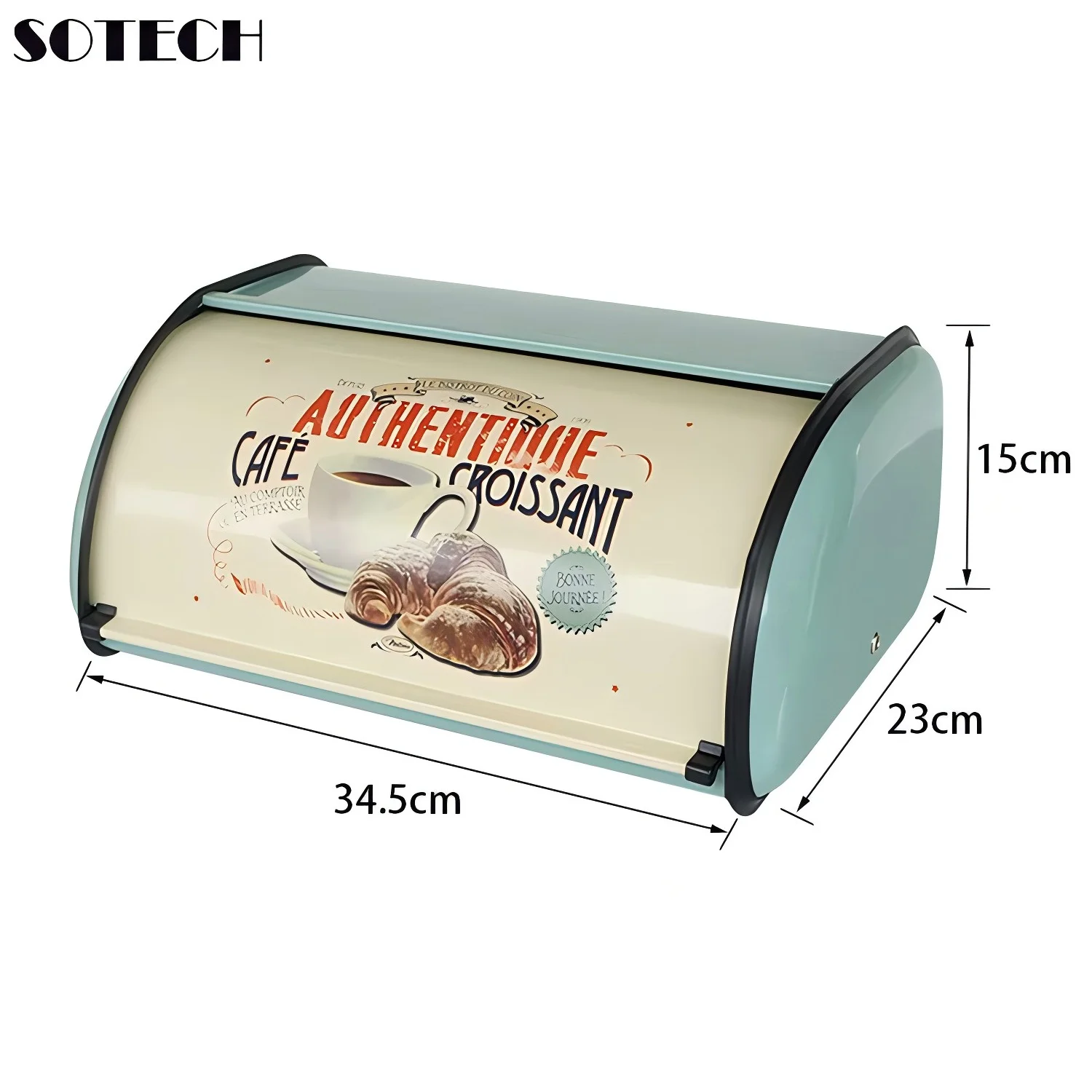 Metal Bread Box