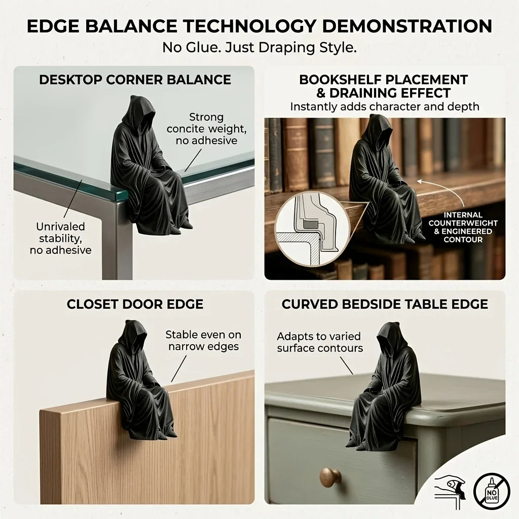 Grim Reaper Setting Statue