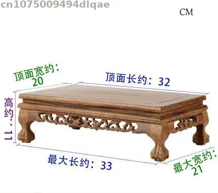 Wooden Display Pedestal