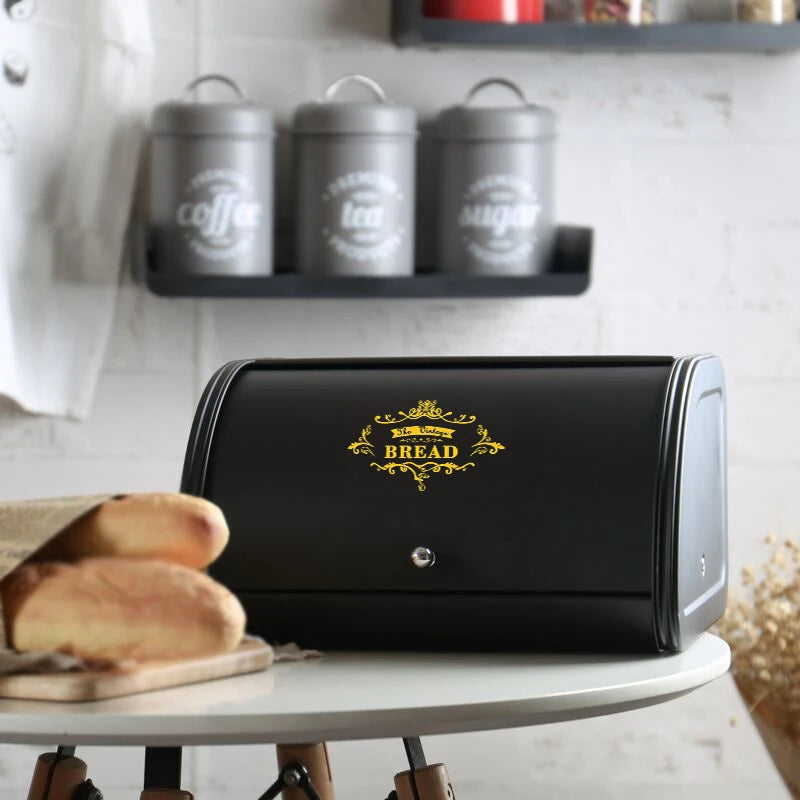 Metal Bread Box