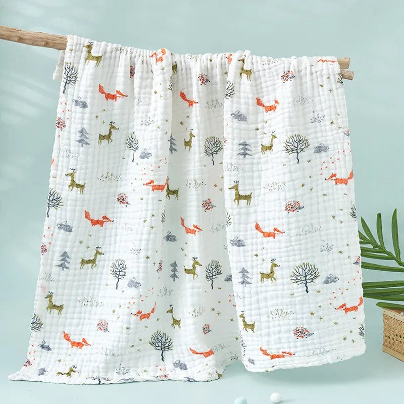 Kids Muslin Cotton Sleeping Blanket