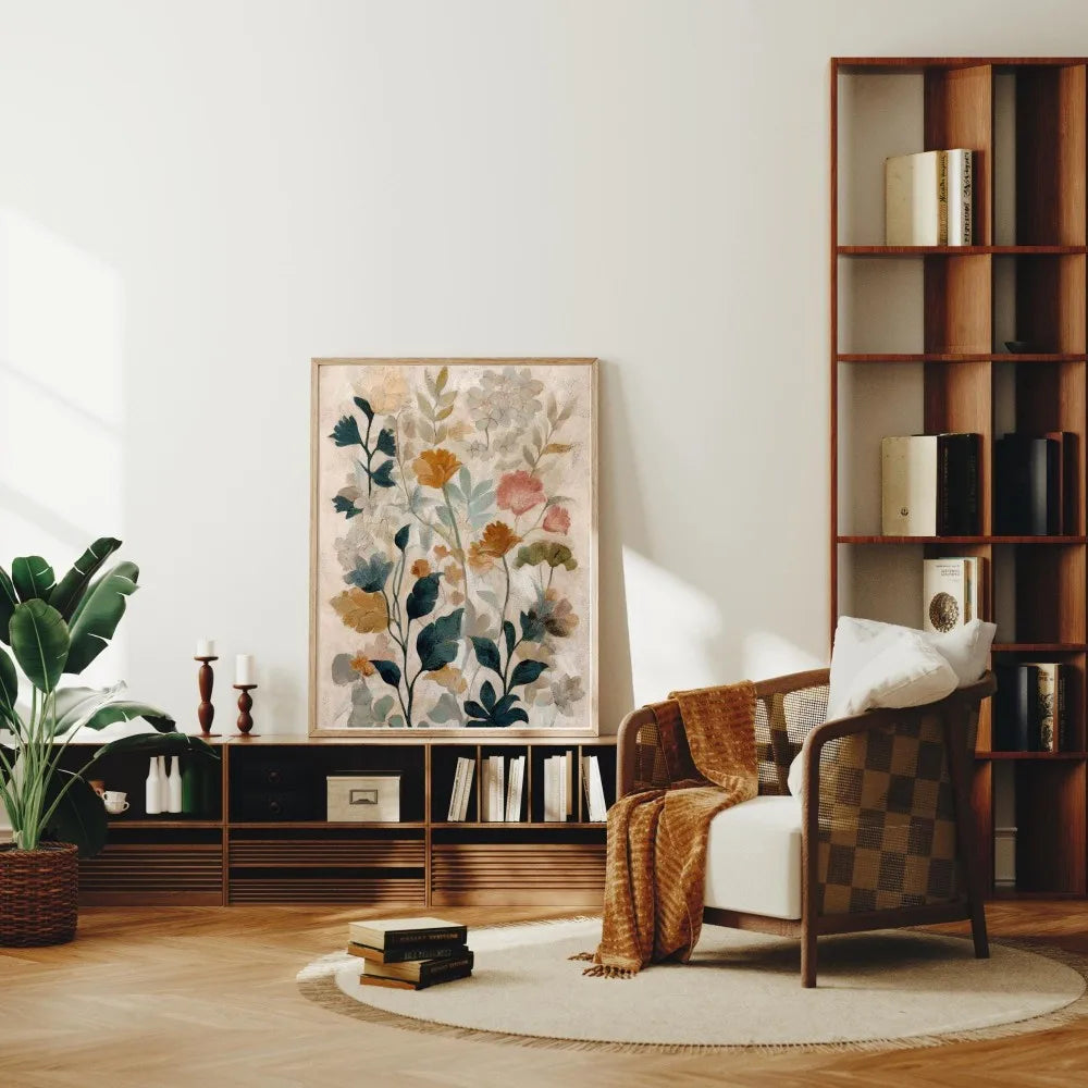 Floral Wall Art (no frame)