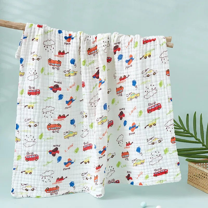 Kids Muslin Cotton Sleeping Blanket