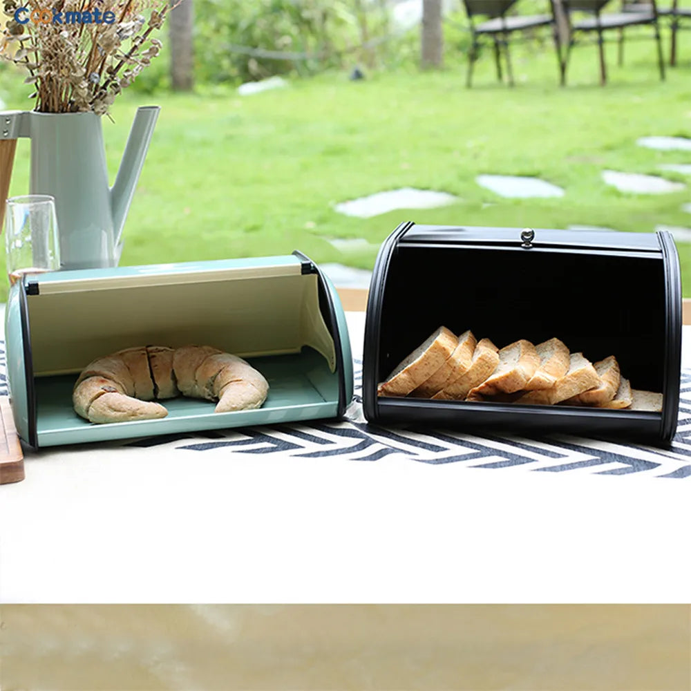 Metal Bread Box