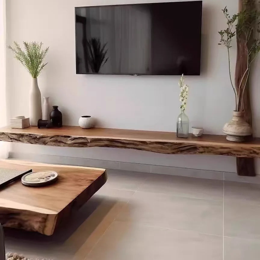 Living Edge Wooden Shelf