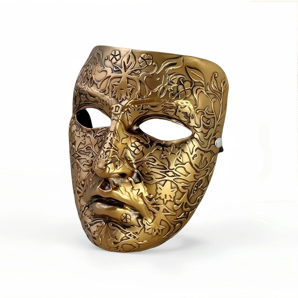 Gold Handmade Mask
