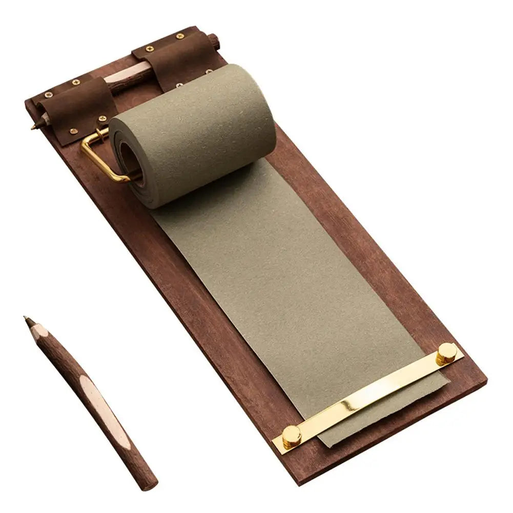 Vintage style Wooden Memo Pad