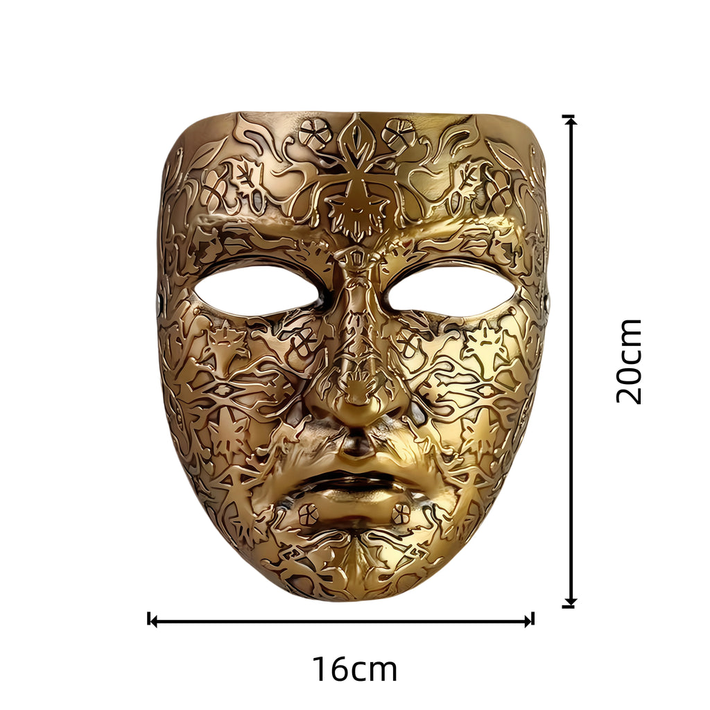 Gold Handmade Mask